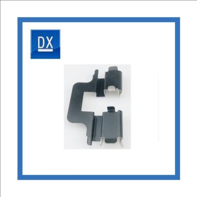 China Single Side Black Coated Stamping Brake Pad Part for sale
