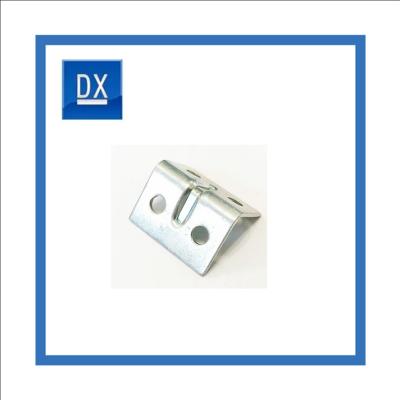 China Carbon Steel Stamping Bracket , Slotted Angle Bracket for sale