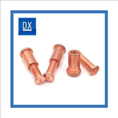 China M5 to M24 Carbon Steel Grade 4.8 Copper weld Bolt Smooth surface for sale