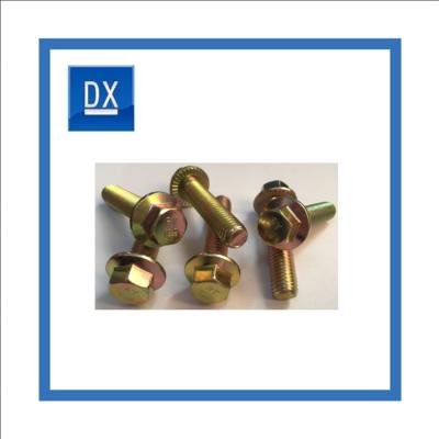 China Carbon Steel Flat Bottom GB Standard Flange Weldable Bolts for sale