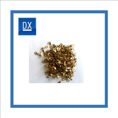 China Polishing 0.01mm Brass Stamping Electronic Parts for sale