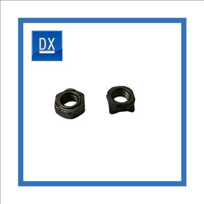 China M12 Carbon Steel Black Phosphating Welding Nut Non Standard Construction for sale