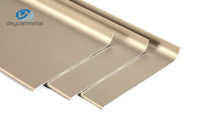 China 6063 Aluminium Skirting Trim 150mm Anodized Treatment High Corrosion Resistance for sale