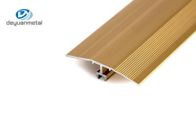 China 3m Aluminum Floor Transition Strips Multiapplication With Arch Joint Bar for sale