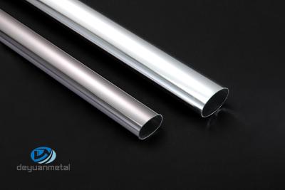China 6061 Aluminum Pipe Tube 0.7mm Thickness Oval Shape ODM Avialable for sale