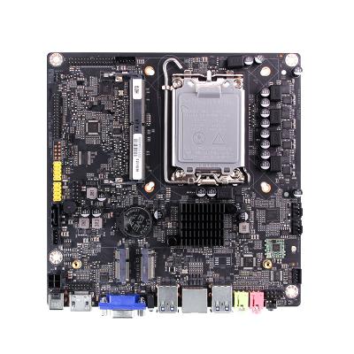 China Intel@AlderLake I3 12a generación Itx placa base 170x170mm para Win10/11 Linux en venta