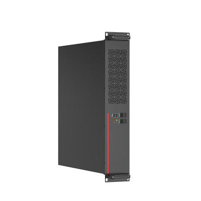 China Premium Black PC Case EMC à prova de poeira para MATX ITX placa-mãe à venda