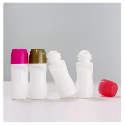 China 30ml Plastic Roller Bottle Perfume Deodorant Empty Roll On Containers for sale