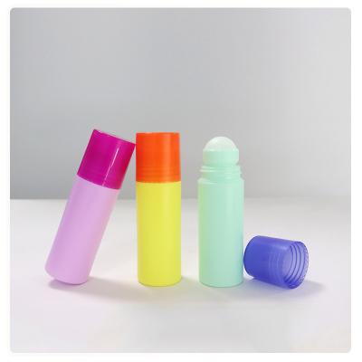 China 100ml Leak Proof Roller Bottles PP Roller Container Refillable Roll On Perfume Bottle for sale
