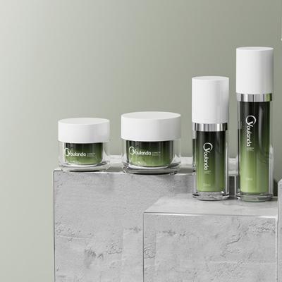China 30g 50g frascos cosméticos acrílicos para embalagens de cuidados da pele requintados à venda