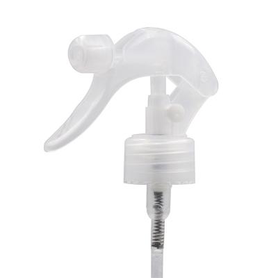 China Grote productie Plastic Mini Trigger Flask Spray 38 400 Trigger Sprayer 0,55 ml/T - 0,60 ml/T Te koop