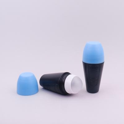 China 50ml PP Roll On Bottle Roller Ball Bottles With Smooth Ball For Men for sale