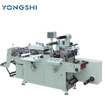 China Roll To Roll Label Sticker Die Cutting Machine With 300 Sheet Cutter for sale