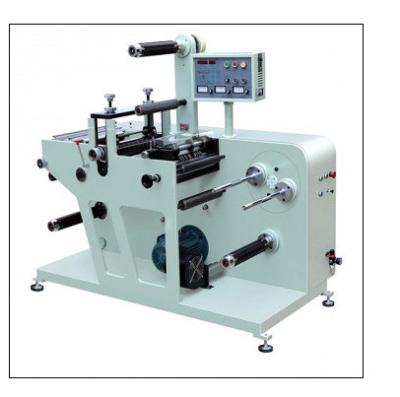 China Paper Lable Rotary Automatic Slitting And Rewinding Machine Automatic Core Cutter Machine for sale