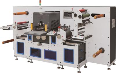 China 380v roll die cutting machine hoge snelheid 11kw label die cutting machine Te koop