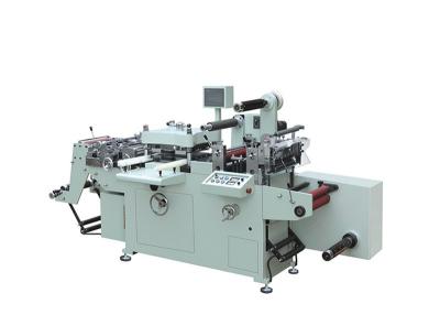 China 3kw Automatic Die Cutting Machine  / Paper Adhesive Label Printing Machine 350mm for sale