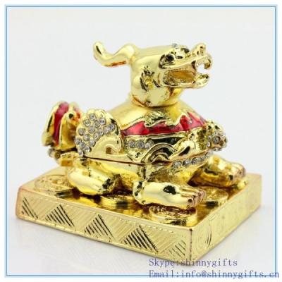 Китай Зверь Бог коробки ювелирных изделий SCJ971 мифической формы дикого животного старые продается