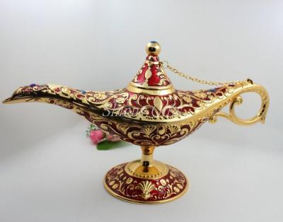 China Shinny Gifts Big Size Design Rare Legend Magic Genie Light OiL Lamp Pot for sale