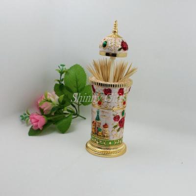 China Shinny Gifts Romantic Russia New Arrival Toothpick Holde Automatic Home Decoration for sale