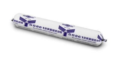 China Good Extrusion Applicability Silicone Joint Sealant For Road And Railways 590ml Sausage Package for sale