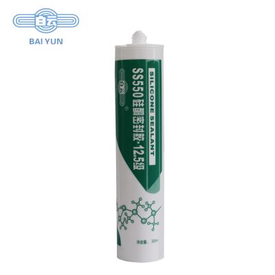 China BAI YUN SS550 Window And Door Silicone Sealant For External Use for sale