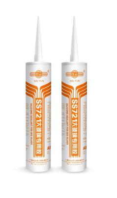 China Acetic Cure Silicone Sealant waterproof sealant for aluminum for sale
