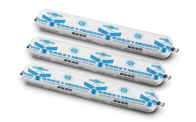 China Salsicha preta de uma parte de Grey Silicone Structural Sealant 500ml à venda