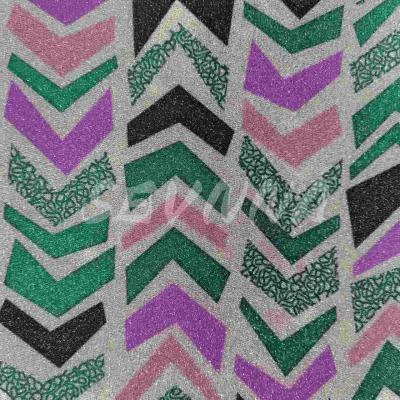 中国 Soft Jacquard Knitted Double Knit Fabric Recycled Polyester Density Roll Packed For Adults/Kids 販売のため