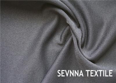 Cina Abbronzatura bidirezionale Ray di allungamento di Lycra Eco del tessuto amichevole nero dello Swimwear da parte a parte in vendita