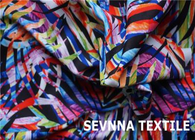 Cina Tessuto di nylon dello Swimwear di colori luminosi al neon, tessuto reversibile del rivestimento dello Swimwear in vendita