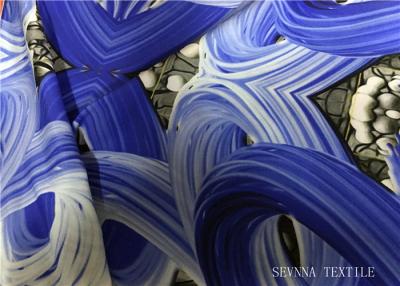 Chine Écran en nylon imprimant le tissu de débardeur de double Knit, tissu léger de Knit de combinaisons solides à vendre