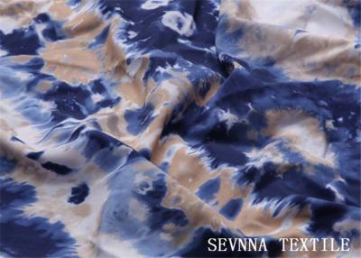 China Two Way Stretch Polyester And Spandex Fabric Geo Wave Print Digital Designs for sale