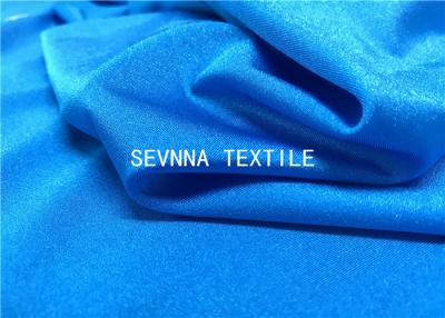 China Blue Quick Drying Recycled Swimwear Fabric 152CM Width 340GSM Weight for sale