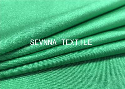 中国 注文の連続した一重項の水着のための固体明白な色マイクロ繊維のRepreveの生地の湿気のWicking高いUpfの評価 販売のため