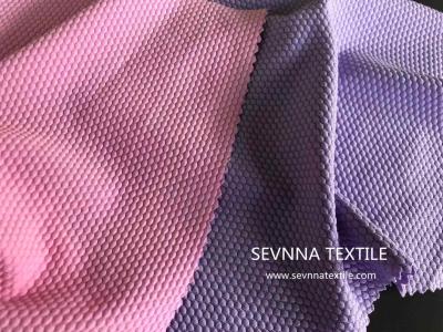 China Jacquard Textured Knitting Nylon Swimwear Fabric Multi Function for sale