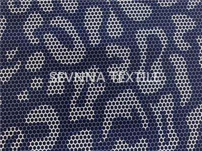 Chine Le tissu de guêtres de bout droit tricoté par chaîne brillante courant UV extérieur protègent la SPF 50+++ à vendre