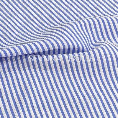 Chine L'Activewear de teinture de chaîne de tricot tricotent le tissu Sun protègent le costume de gymnase de soutien-gorge de sport à vendre