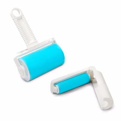 China Silicone Lint Roller with long handle for sale