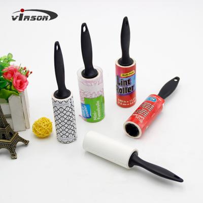 China 15 Sheets 3X 3.9inch Travel Paper Mini Lint Roller for sale