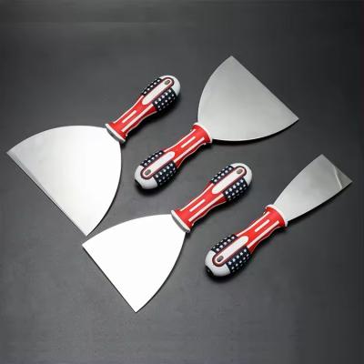 China Professional custom Multifunctional paint scraper putty knifes carbon steel plastering putty knife for sale