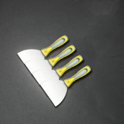 China Wholesale High Quality Carbon Steel Stainless Steel Colored Plastic Handle Putty Knife for Wall Clean en venta