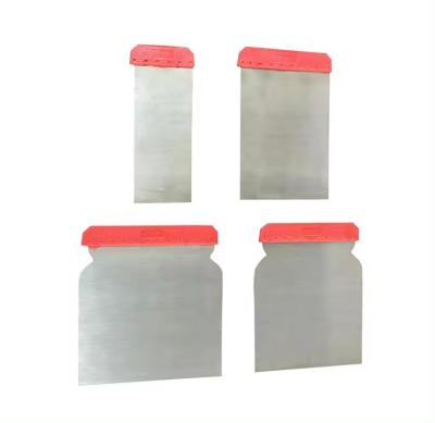 China 4 pcs set Plastic Handle Stainless Steel Painting Scrapers for sale