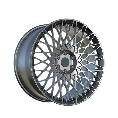 China Custom forged 6061 aluminum alloy electroplate Chrome wheels rims for sale