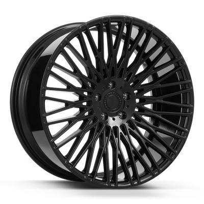 China Mesh Design forged wheels rims 22 23 24 inch rims polished wheel for Mercedes GLS for sale