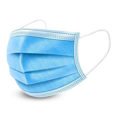 China Medical 3 Ply Face Mask , Disposable Breathing Mask 50pcs Per Box Packaging for sale