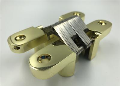 China Gold Plated Heavy Duty Invisible Hinge Corrosion Resistance With SGS Certificate for sale