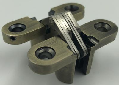 China 3D Adjustable Heavy Duty Invisible Hinge Small Soss Hinges Casting Zinc Alloy for sale