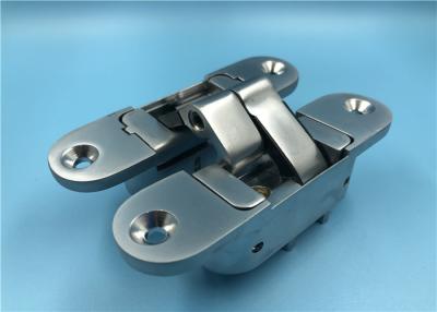 China Pearl Chrome 3D Adjustable Concealed Hinges 180 Degree Concealed Door Hinge for sale