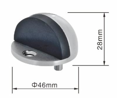 Китай Тип стоп шарика двери бампера стены держателя двери нержавеющей стали отливки продается