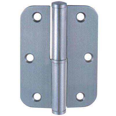 China O canto redondo tira as dobradiças de porta quadradas do metal para a porta de madeira de Metalr da porta à venda